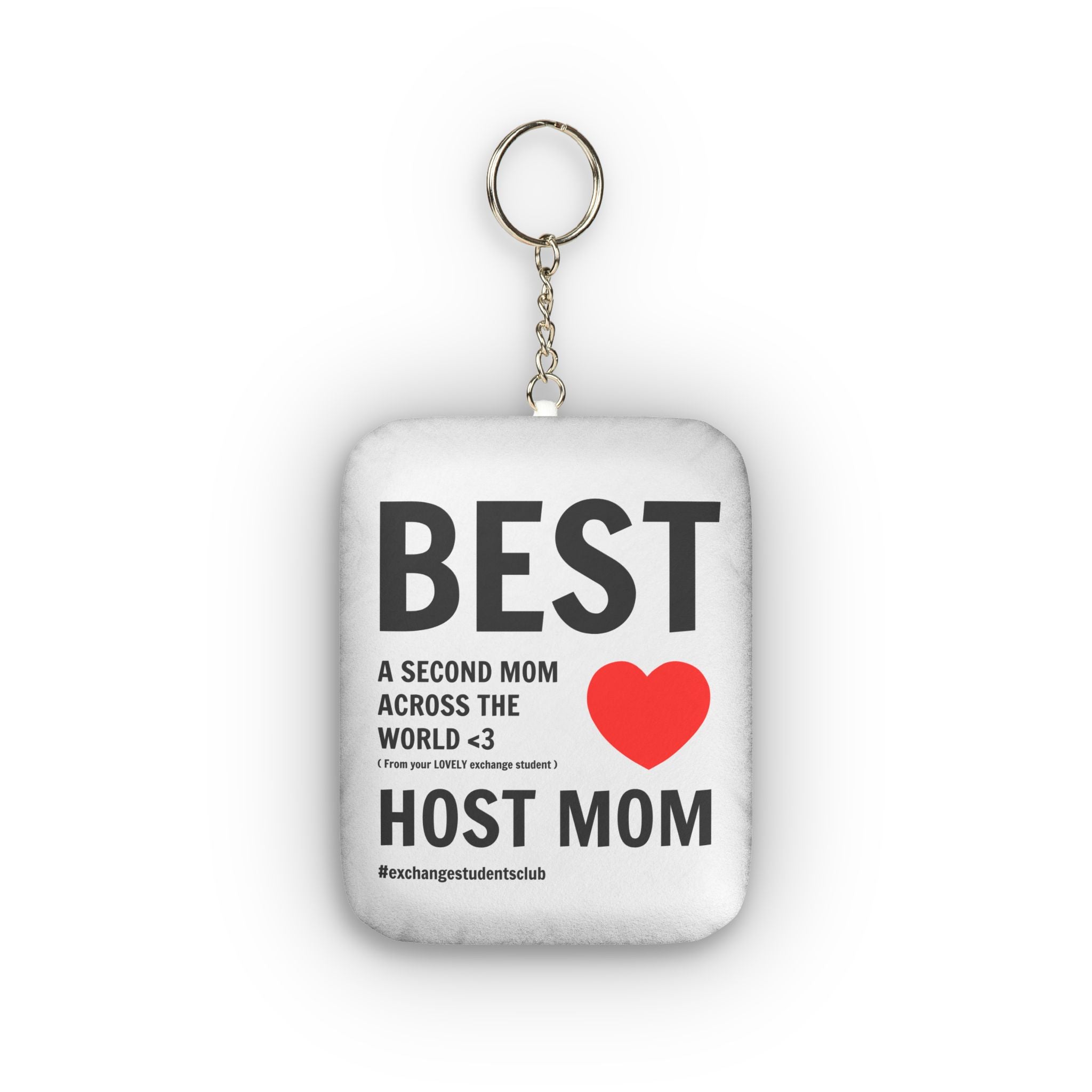 Best Host Mom Plush Keychain ❤️