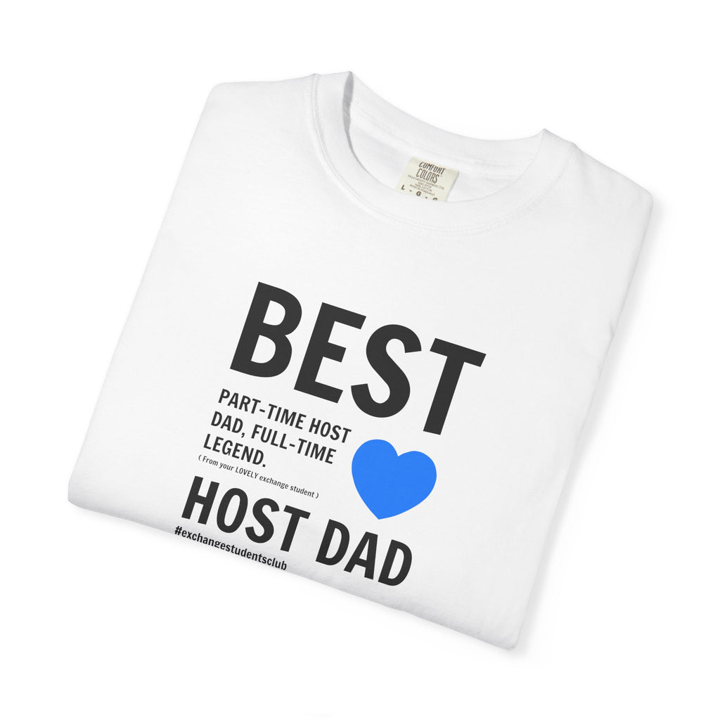 “Best Host Dad” T-Shirt 💙 | 100% Cotton Tee