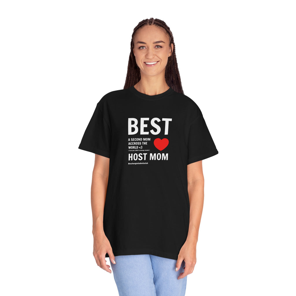 “Best Host Mom” T-Shirt ❤️ | 100% Cotton Tee