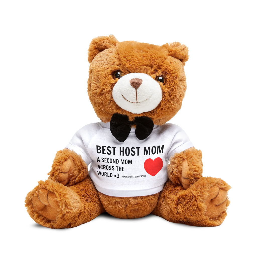 Best Host Mom Teddy Bear – Soft Thank You Gift for Host Mothers 🧸💖