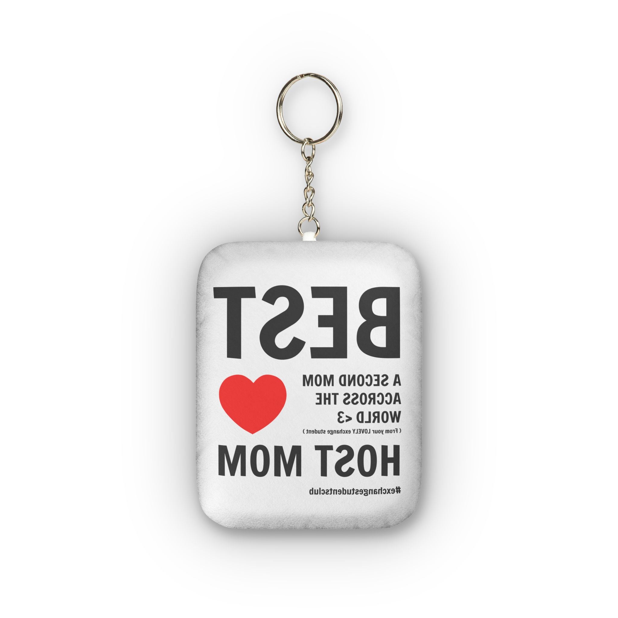 Best Host Mom Plush Keychain ❤️