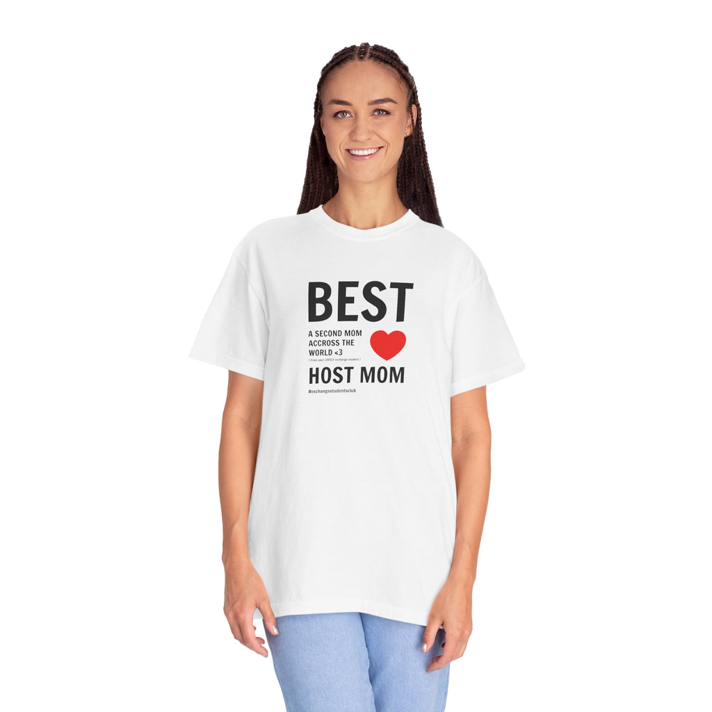 “Best Host Mom” T-Shirt ❤️ | 100% Cotton Tee