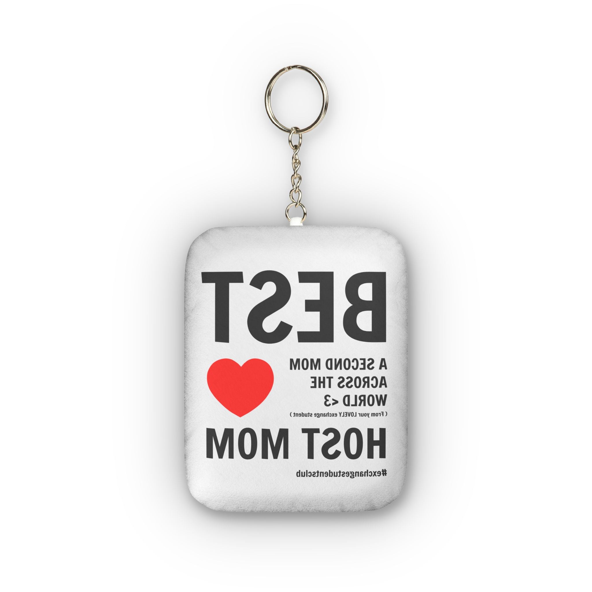 Best Host Mom Plush Keychain ❤️