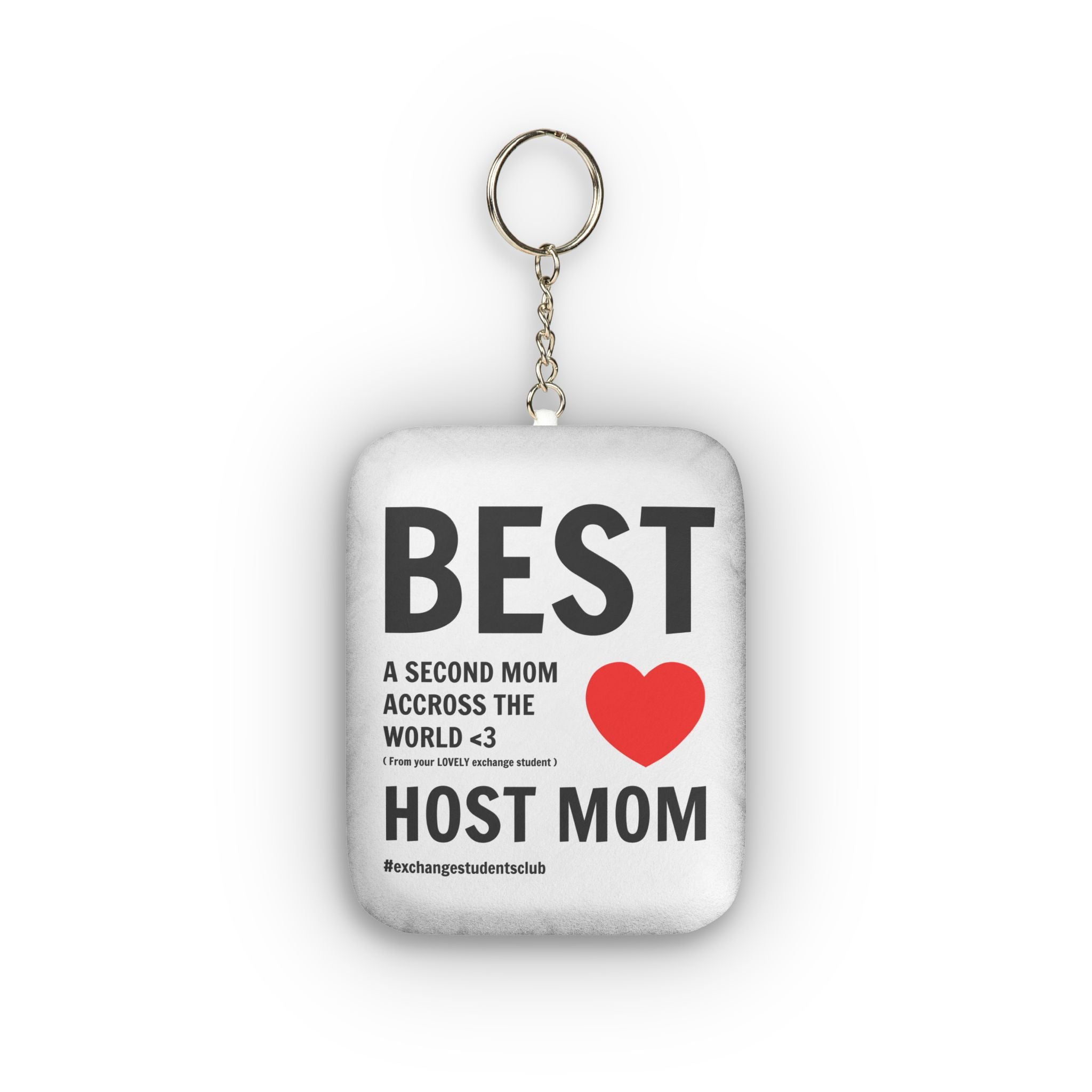 Best Host Mom Plush Keychain ❤️